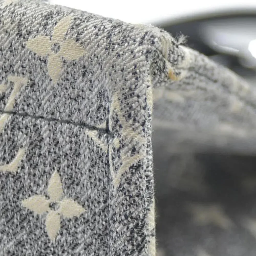Louis Vuitton  Monogram Jacquard Denim Onthego MM Black